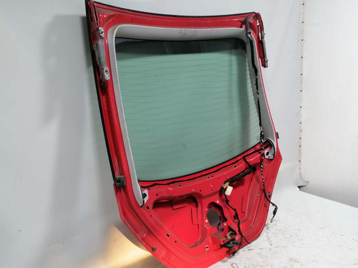 VW New Beetle original Heckklappe mit Heckscheibe LG3L Rot Uni Bj.2000